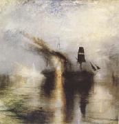 J.M.W. Turner Peace-Burial at Sea (mk09) oil painting reproduction